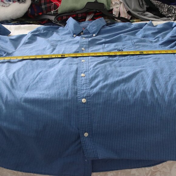 Chaps long sleeve button down Easy Care size 3XB - Picture 9 of 15